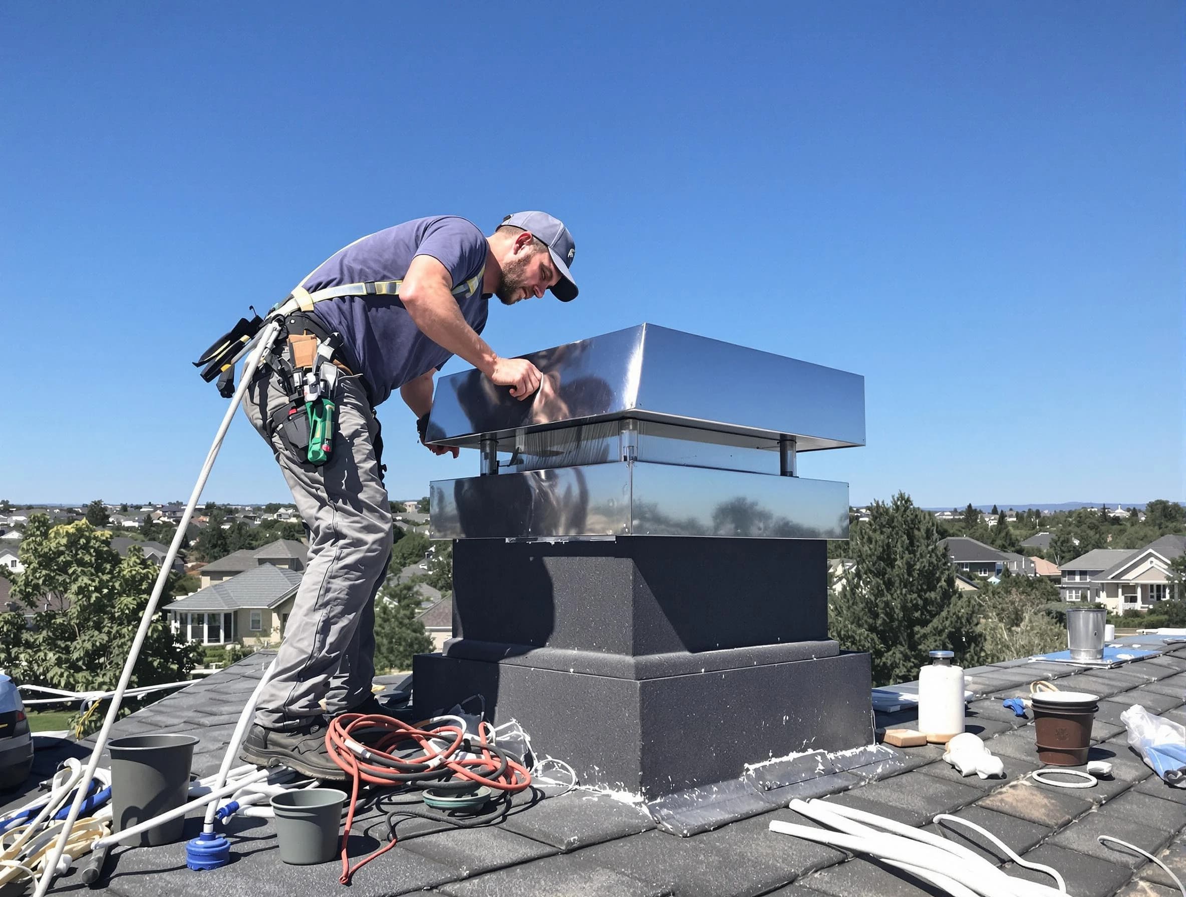 Chimney Cap Services service in Stonegate, CO